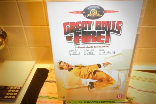 DVD Great Baqlls Of Fire., Cd's en Dvd's, Dvd's | Drama, Zo goed als nieuw, Drama, Vanaf 12 jaar, Ophalen of Verzenden