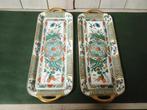 2x cake serveer schalen van porcelaine de baudour, Ophalen