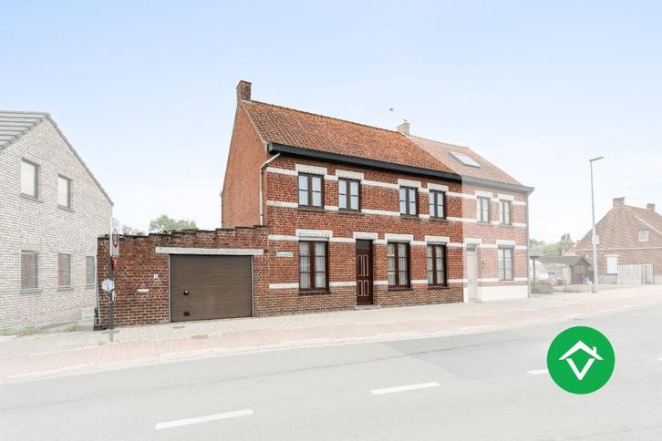 Ruime woning met 5 slaapkamers, diepe tuin en garage Staden, Immo, Huizen en Appartementen te koop, Provincie West-Vlaanderen