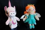 handpop eenhoorn en prinses elfje, Kinderen en Baby's, Speelgoed | Poppen, Ophalen of Verzenden, Gebruikt, Overige typen