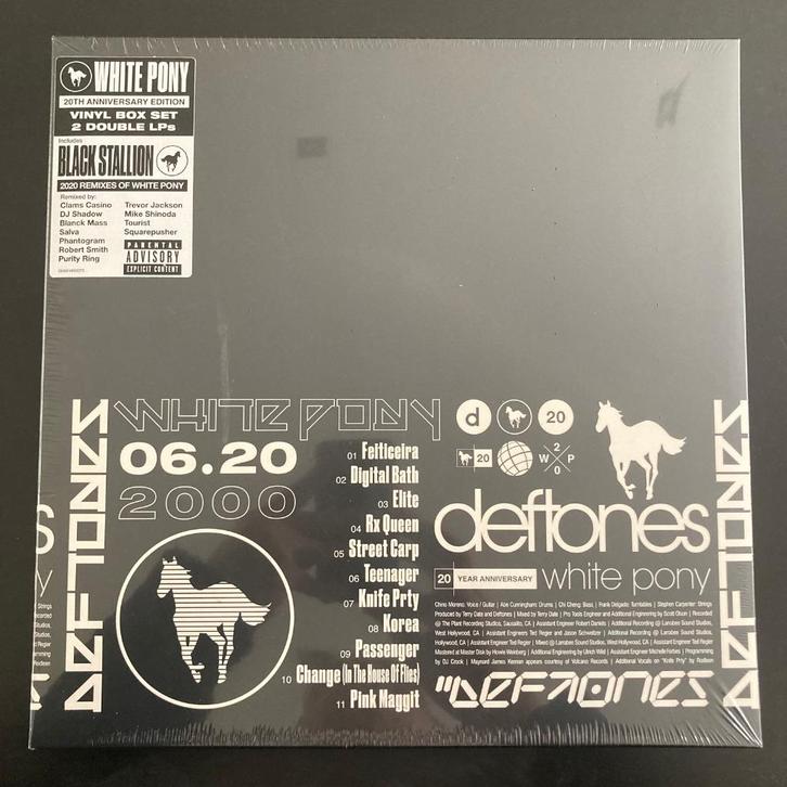 4LP Box Set Deftones - White Pony (New - Sealed), Cd's en Dvd's, Vinyl | Rock, Nieuw in verpakking, Alternative, 12 inch, Ophalen of Verzenden