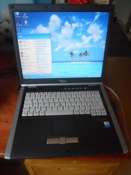 Siemens fujitsu notenbook, Computers en Software, Chromebooks, Zo goed als nieuw, Azerty, Touchscreen, Ophalen