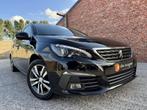 Peugeot 308sw "AUTOMAAT" Navi/cruise/pdc/led/benzine/60000km, Auto's, Euro 5, Stof, Zwart, 1199 cc