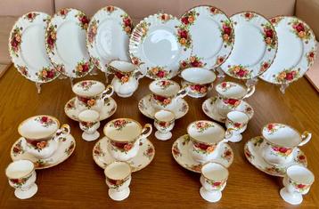 Royal Albert service / servies Old country roses 30 pieces 