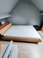 Tweedehands bed, Huis en Inrichting, Slaapkamer | Bedden, Overige materialen, Bruin, 140 cm, Zo goed als nieuw