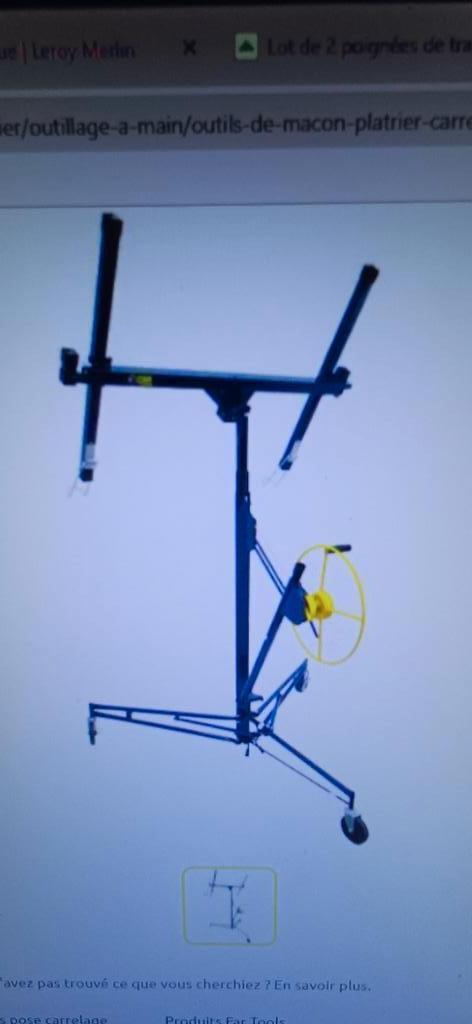 Far-Tools platenheffer, Doe-het-zelf en Bouw, Gereedschap | Overige machines, Zo goed als nieuw, Ophalen