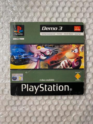 PlayStation 1 demo 3 McDonalds beschikbaar voor biedingen