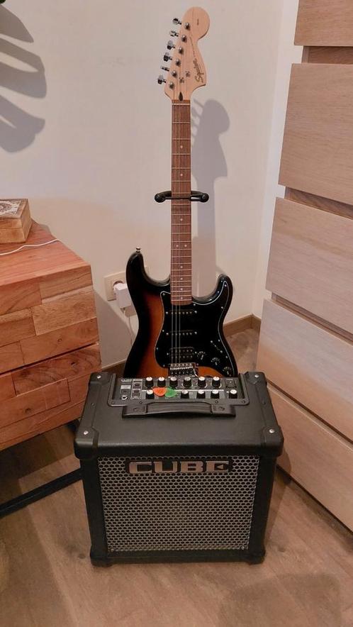 Fender/harley benton/Roland cube, Musique & Instruments, Instruments à corde | Guitares | Électriques, Comme neuf, Fender, Enlèvement ou Envoi