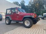 Jeep wrangler oldtimer, Auto's, Jeep, 2500 cc, Zwart, 4 cilinders, Bedrijf