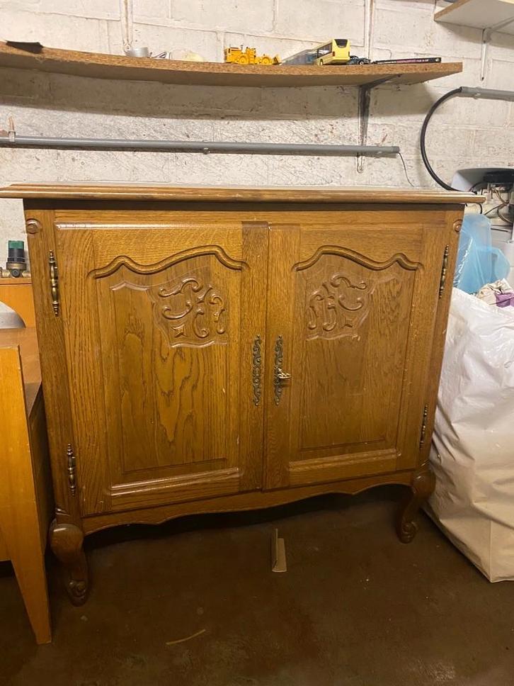 Meuble buffet, Maison & Meubles, Armoires | Buffets, Utilisé, Moins de 100 cm, 50 à 100 cm, 25 à 50 cm, Avec porte(s), Avec tablette(s)