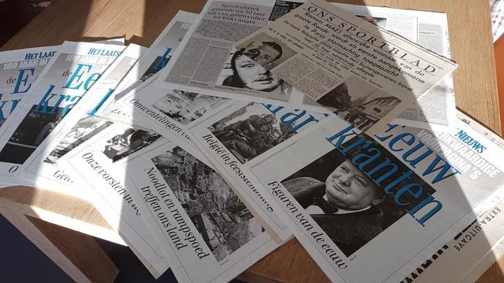 de eeuwkranten, Verzamelen, Tijdschriften, Kranten en Knipsels, Krant, 1980 tot heden, Ophalen of Verzenden