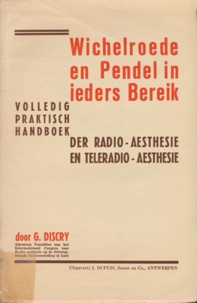 (e5) Wichelroede en Pendel in ieders Bereik, Boeken, Esoterie en Spiritualiteit, Gelezen, Verzenden