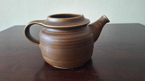 ARABIA Finland theepot zonder deksel Kaarna vintage bruin, Huis en Inrichting, Keuken | Servies, Gebruikt, Overige typen, Effen