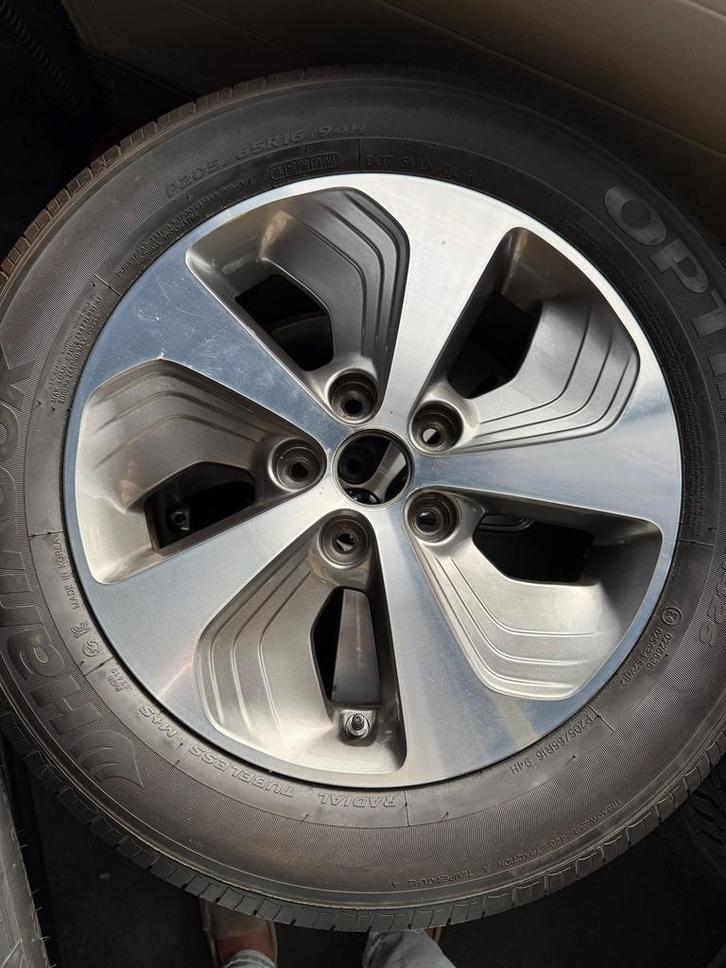 Thuiskomer reserve velg nood incl band, Auto-onderdelen, Banden en Velgen, Band(en), Personenwagen, Gebruikt, Ophalen of Verzenden