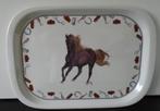 DIENBLAD THEMA PAARDEN Nieuw, Huis en Inrichting, Woonaccessoires | Dienbladen, Verzenden, Nieuw, Rechthoekig, Kunststof