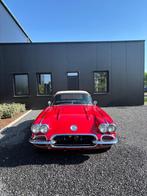 Corvette C1, Auto's, Chevrolet, Zwart, Cabriolet, Leder, Bedrijf