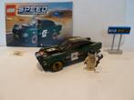 Lego Speed Champions Ford 75884 1968 Ford Mustang Fastback, Ophalen of Verzenden, Zo goed als nieuw, Complete set, Lego