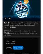 Studio 100 sing along, Tickets en Kaartjes, Eén persoon