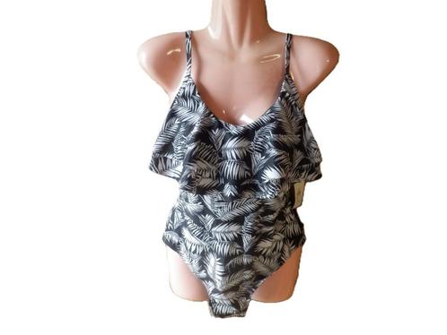 (82) - maillot femme t.38 noir blanc - primark - Neuf -, Kleding | Dames, Badmode en Zwemkleding, Nieuw, Badpak, Zwart, Ophalen of Verzenden