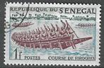 Senegal 1961 - Yvert 206 - Kanorace - 1 F. (ST), Timbres & Monnaies, Timbres | Afrique, Affranchi, Envoi