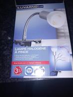 Nieuwe halogeen klemlamp, Ophalen, Nieuw, Glas, Halogeen