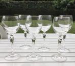 Set Zes Kristallen Wijglazen   Set/6€, Antiek en Kunst, Ophalen