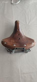 Brooks vintage fietsstoeltje als nieuw, Fietsen en Brommers, Fietsonderdelen, Ophalen of Verzenden, Zo goed als nieuw, Algemeen