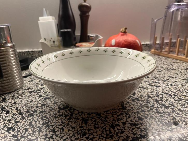 Vintage Belgische kom – Nimy Manufacture Impériale & Royale, Antiek en Kunst, Antiek | Servies los, Ophalen of Verzenden