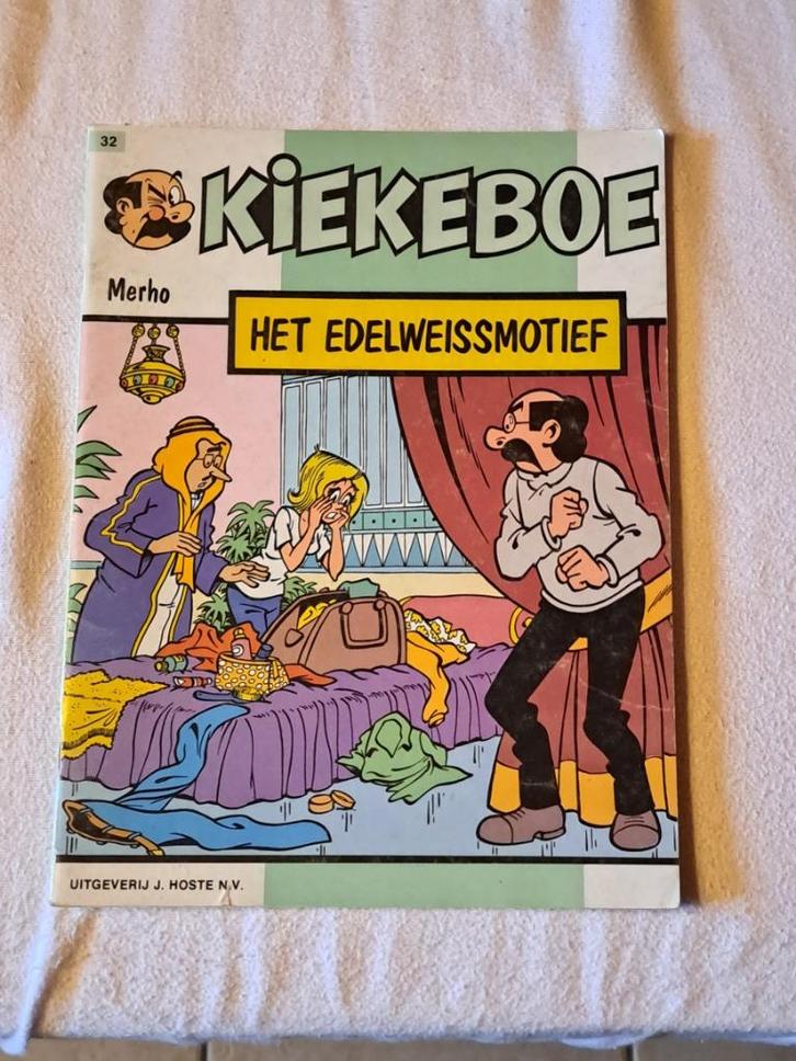 Kiekeboe het edelweissmotief, Boeken, Stripverhalen, Ophalen of Verzenden