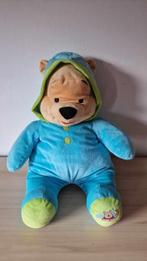 Winny the pooh met kap en 1 met badjas beide 55 cm, Kinderen en Baby's, Speelgoed | Knuffels en Pluche, Ophalen, Zo goed als nieuw