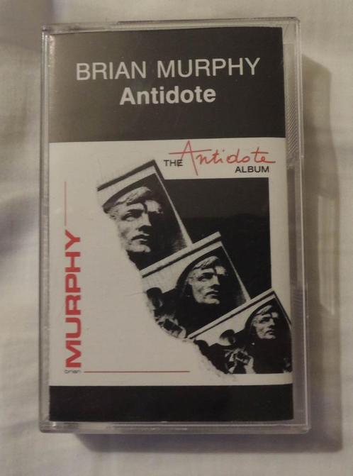 Brain Murphy -"The Antidote Album" audiocassette- gesigneerd, Cd's en Dvd's, Cassettebandjes, Gebruikt, Origineel, Pop, 1 bandje