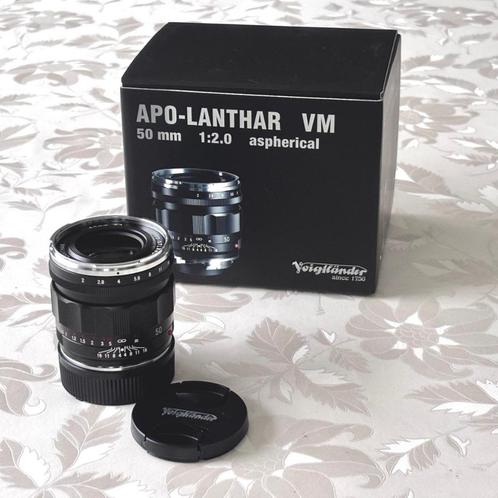 Voigtländer APO-LANTHAR VM 50mm F2 asferisch voor Leica M, Audio, Tv en Foto, Foto | Lenzen en Objectieven, Zo goed als nieuw