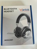 Wantek bluetooth headset (WK882MBT), Wantek, Inklapbare microfoon, Nieuw, On-ear