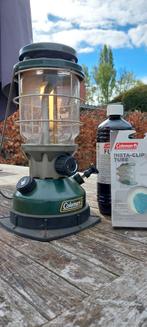 Benzine lamp Coleman, Caravans en Kamperen, Ophalen, Zo goed als nieuw