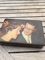 Retro blikken koekendoos, Verzamelen, Koningshuis en Royalty, Ophalen, Gebruikt