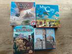 Hacienda, My City, Islands in the mist, Basilica NIEUW, Hobby en Vrije tijd, Gezelschapsspellen | Bordspellen, Een of twee spelers
