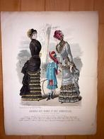 Veel ouderwetse prints
