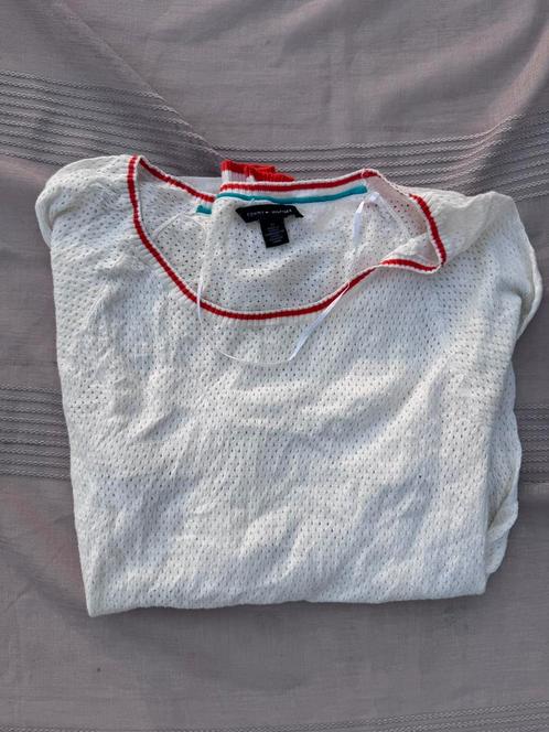 Tommy Hilfiger witte trui – maat M, Kleding | Dames, Truien en Vesten, Zo goed als nieuw, Maat 38/40 (M), Wit, Verzenden