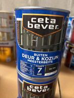 Cetabever dekkende meesterbeits ral 7022, olijfgrijs 0,75l, Hobby en Vrije tijd, Schilderen, Ophalen of Verzenden, Nieuw