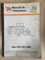 Manuel utilisateur JCB 530, 532, 537, 550, Enlèvement, Utilisé, JCB