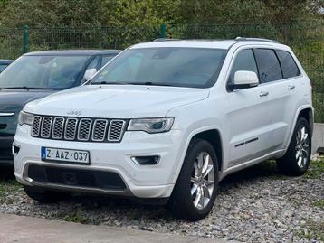 Jeep Grand Cherokee 3.0 V6 TD OVERLAND 250CV BLANC 59000KM N