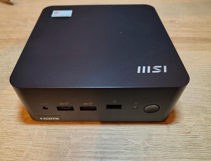 PC MSI Cubi : Core 3 100U - 16GB DDR5 - 1TB SSD - Windows 11, Computers en Software, Desktop Pc's, Ophalen of Verzenden