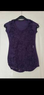 Tee-shirt femme Sandro Ferrone taille L (TI), Ophalen of Verzenden, Zo goed als nieuw, Paars