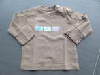 Bruine longsleeve van Crazy Monki (maat 68), Kinderen en Baby's, Babykleding | Maat 68, Gebruikt, Ophalen of Verzenden, Crazy Monki