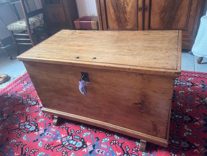 Coffre en bois, Huis en Inrichting, Woonaccessoires | Kisten, Gebruikt, Ophalen