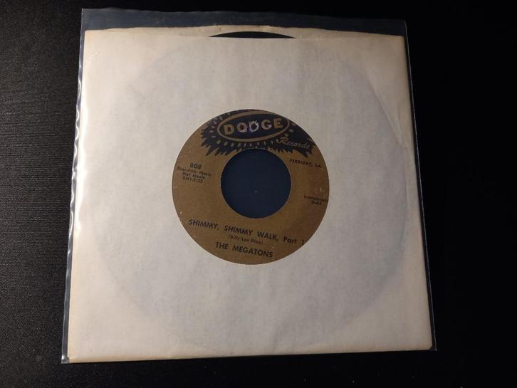 The Megatons ‎– Shimmy, Shimmy Walk '7 Funk / Soul , Blues, Cd's en Dvd's, Vinyl Singles, Gebruikt, Single, R&B en Soul, 7 inch