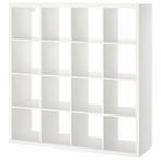 étagère IKEA KALLAX blanche – 147x147 cm, Huis en Inrichting, Ophalen, Gebruikt