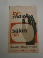 Vignet Woonkamer tv radio '60 Heysel, Verzamelen, Retro, Verzenden, Audio en Video