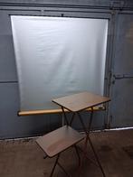 Projectiescherm, Ophalen, Handmatig, Gebruikt