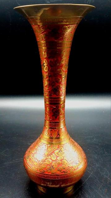 Vase indien ancien en cuivre, Antiquités & Art, Enlèvement ou Envoi